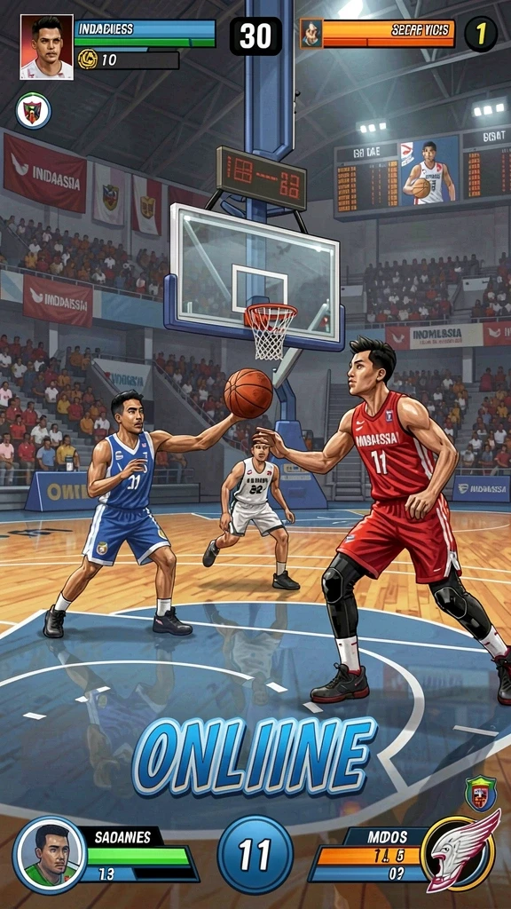 Screenshot 2 menampilkan mode multiplayer yang seru.