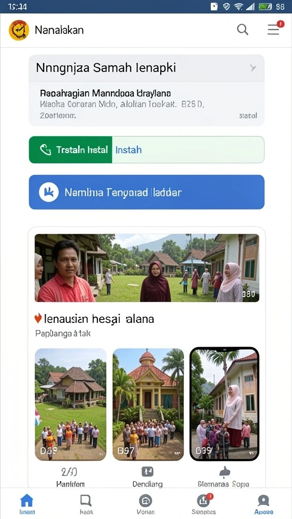 Tangkapan layar memperlihatkan karakter unik dalam petualangan 8180.