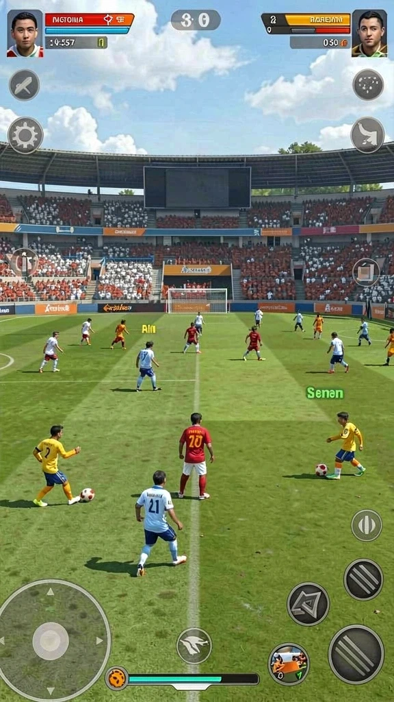 Tampilan mesin slot yang menarik dan warna cerah.