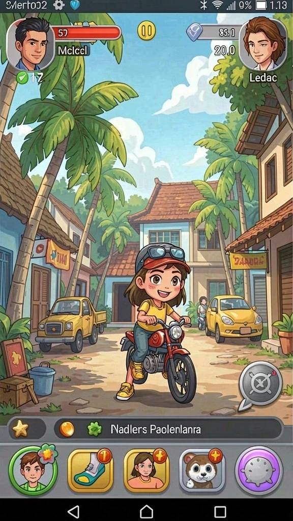 Tampilan antarmuka yang intuitif dan menarik.