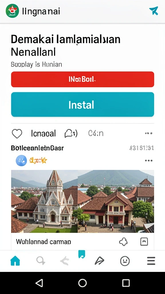 Tampilan antarmuka yang intuitif dan menarik.