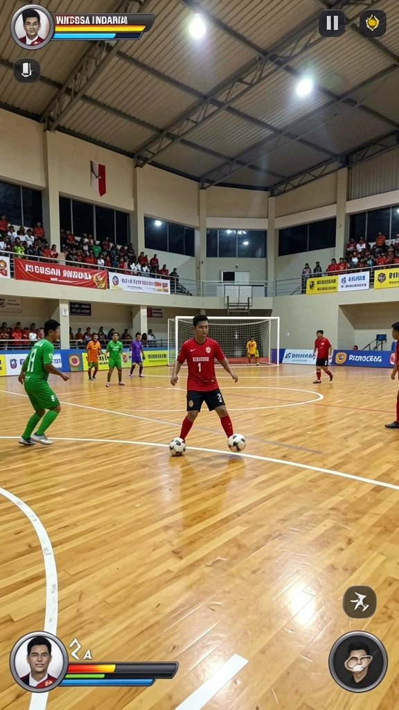 Tampilan utama yang menarik dengan navigasi mudah.