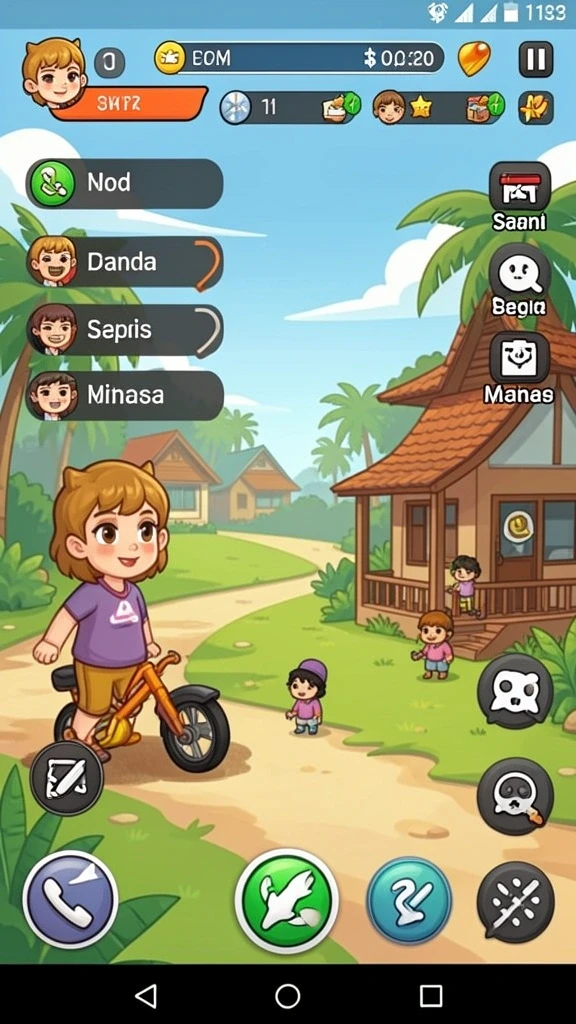 Berbagai mode permainan untuk pilihan bermain yang beragam.