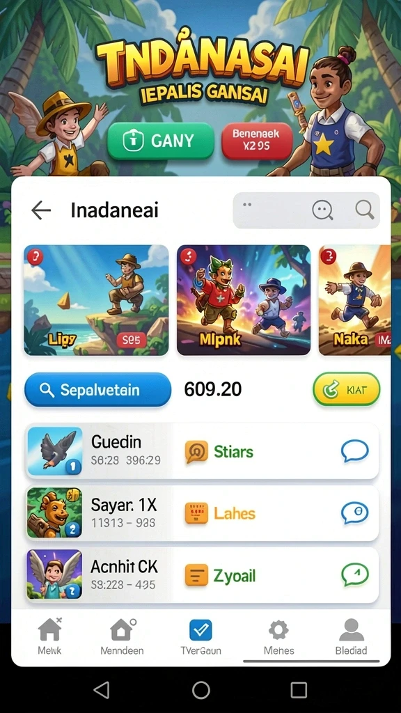 Tampilan antarmuka yang menarik dan mudah digunakan.