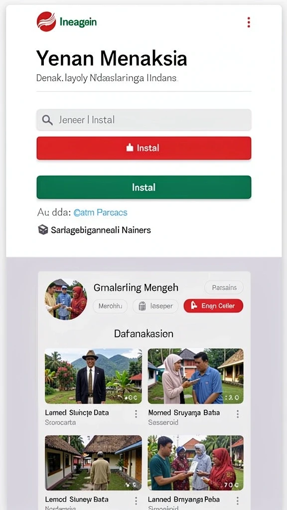 Tampilan antarmuka pengguna yang mudah dipahami.
