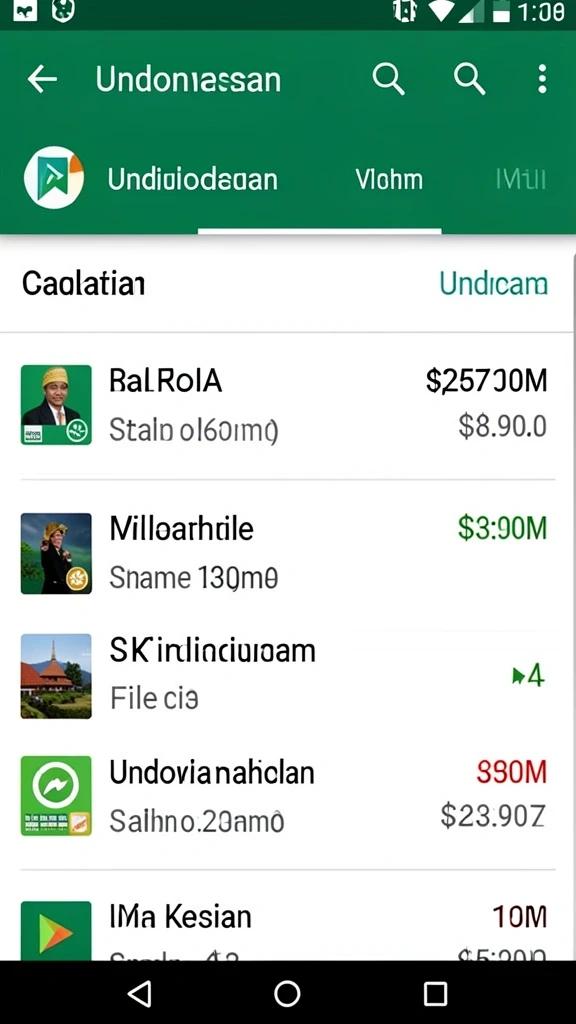 Gambaran karakter utama dalam aksi.