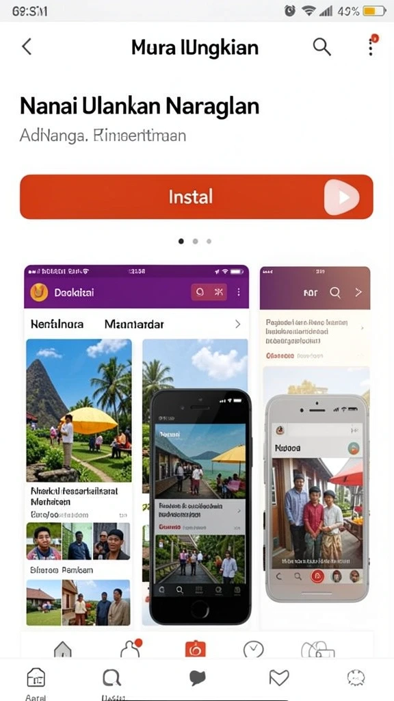Karakter utama dengan desain yang unik dan menarik.