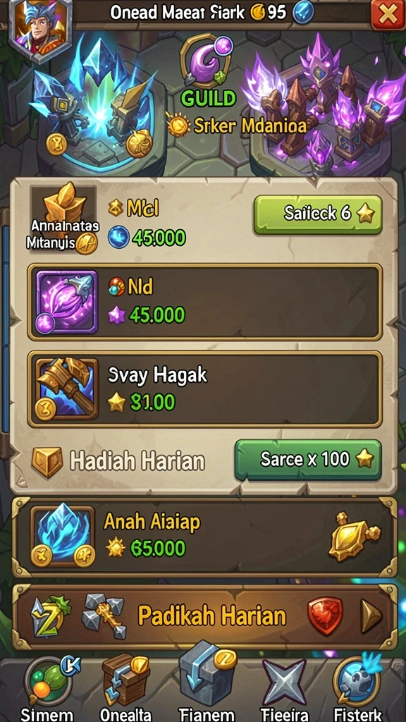 Gambaran fitur notifikasi hasil yang mendetail.