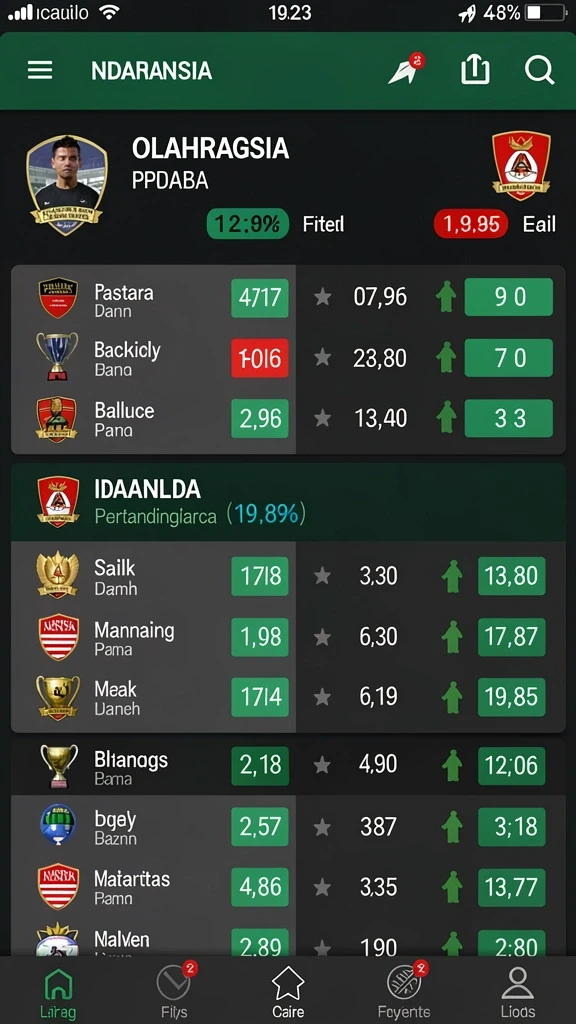 Mode multiplayer yang memungkinkan bersaing dengan teman.