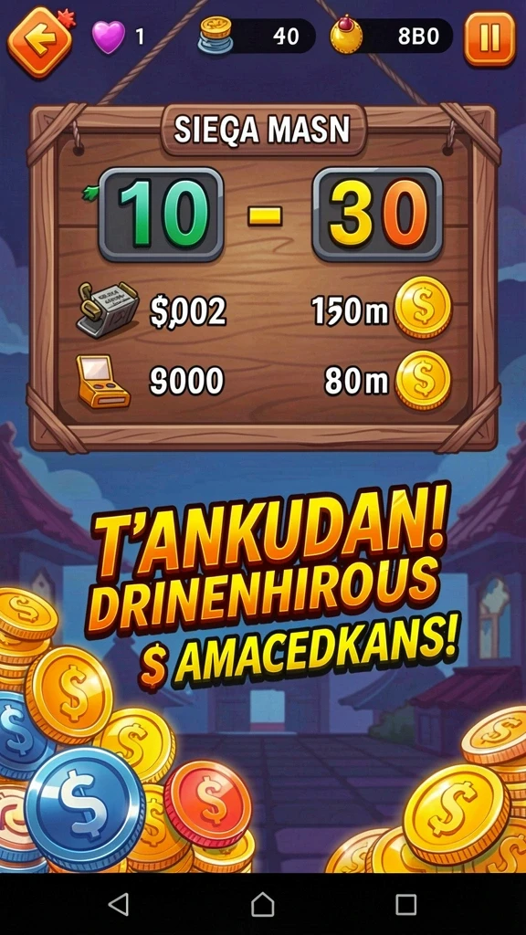 Beragam mode permainan yang seru dan menantang.