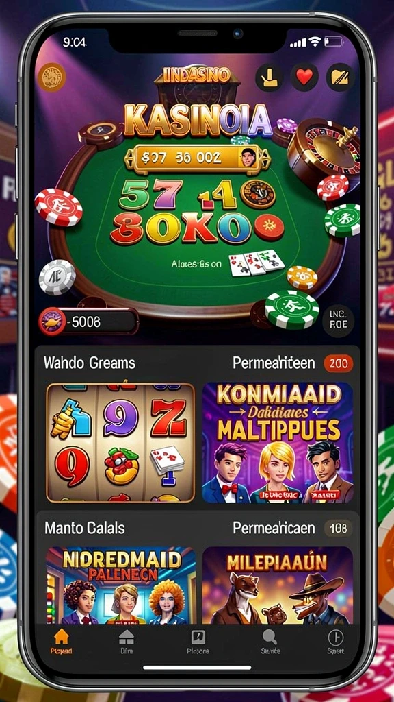 Pengaturan permainan yang intuitif dan mudah dinavigasi.