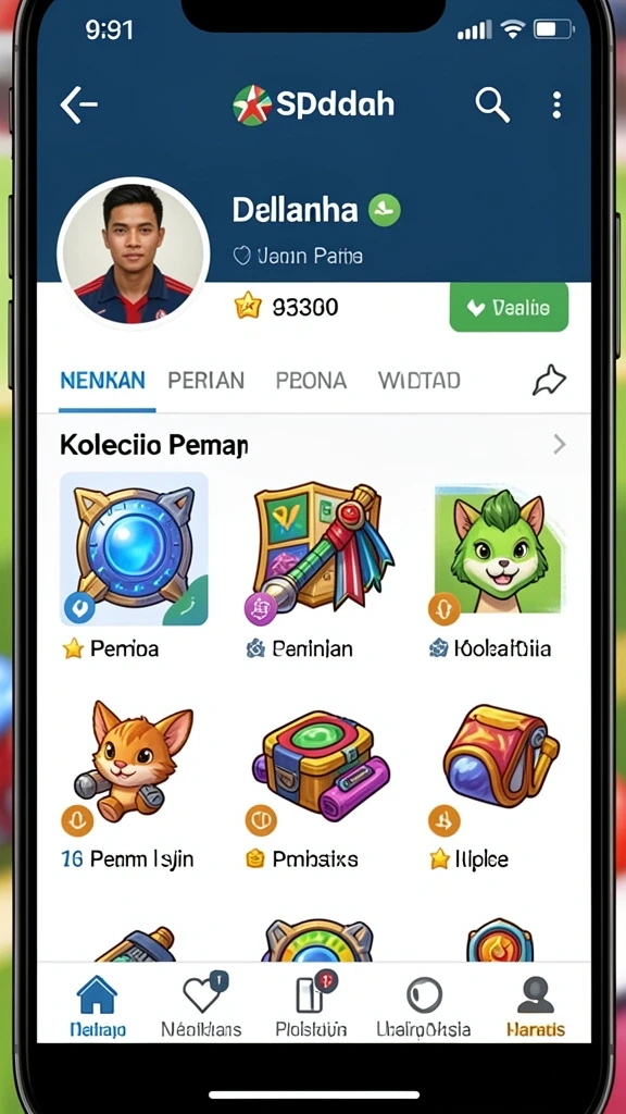 Tampilan antarmuka yang intuitif dan mudah digunakan.