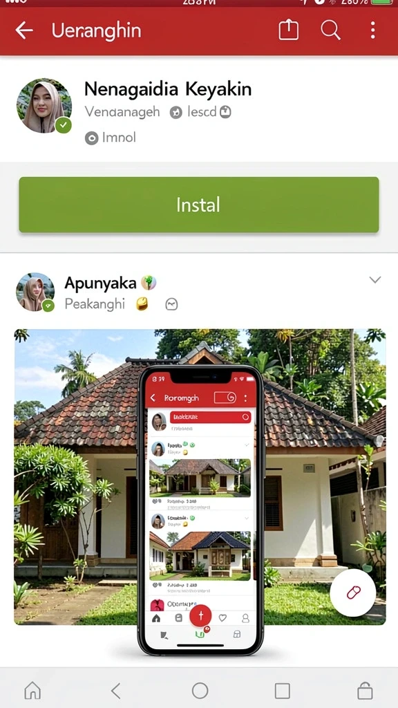 Tampilan awal game yang menarik dan interaktif.