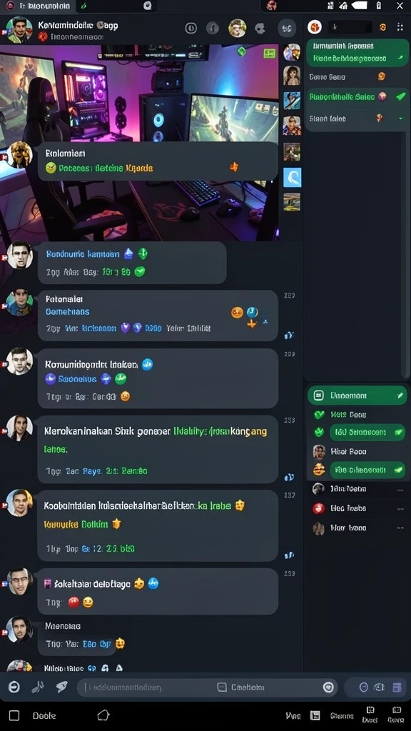 Screenshot menunjukkan karakter utama dalam aksi bermain.