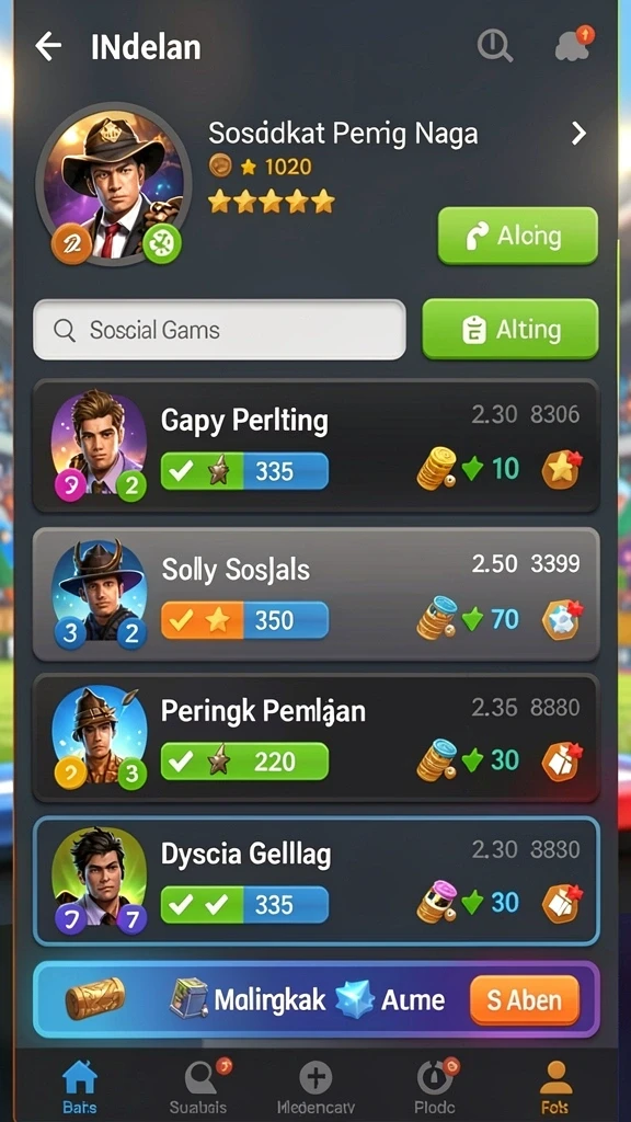 Beragam mode permainan yang menantang dan seru.
