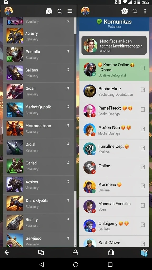 Fitur multiplayer untuk berkompetisi dengan teman-teman.