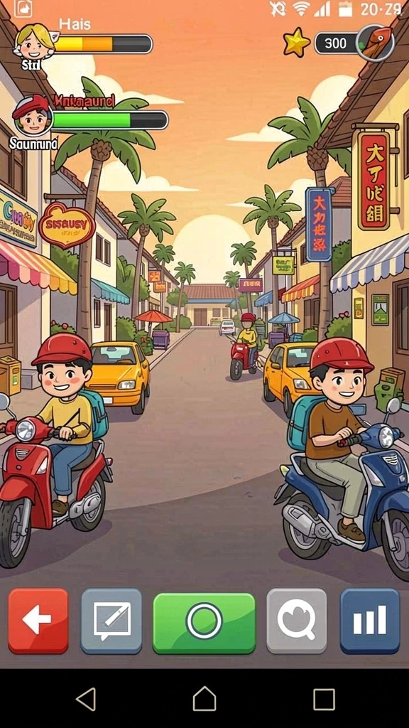 Gameplay seru dengan berbagai tantangan.