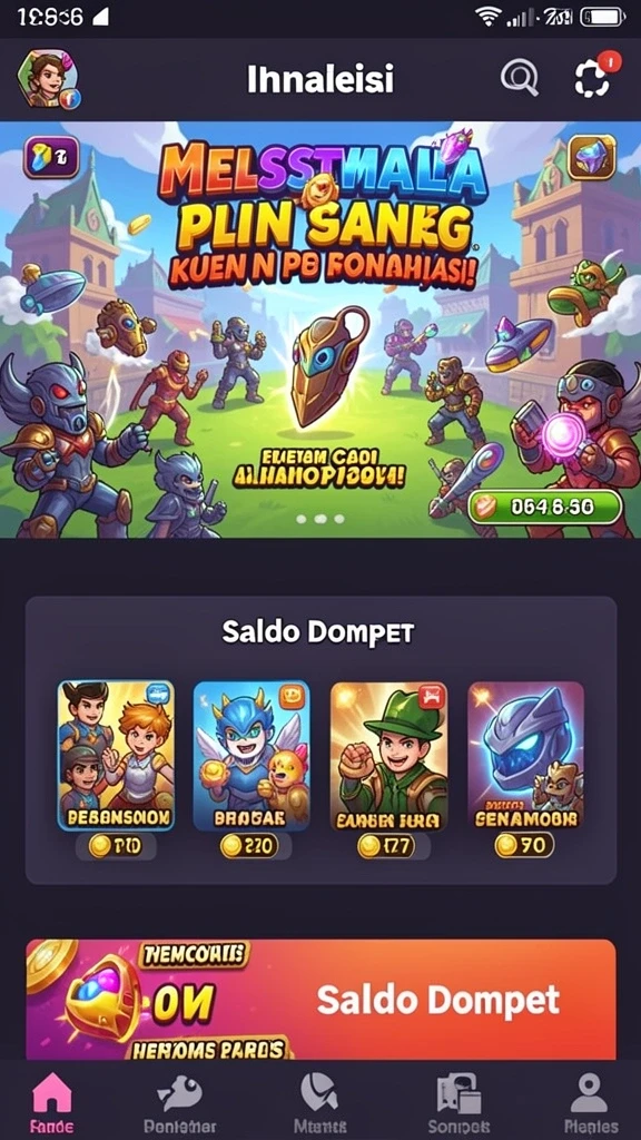 Level yang menantang dan penuh rintangan.