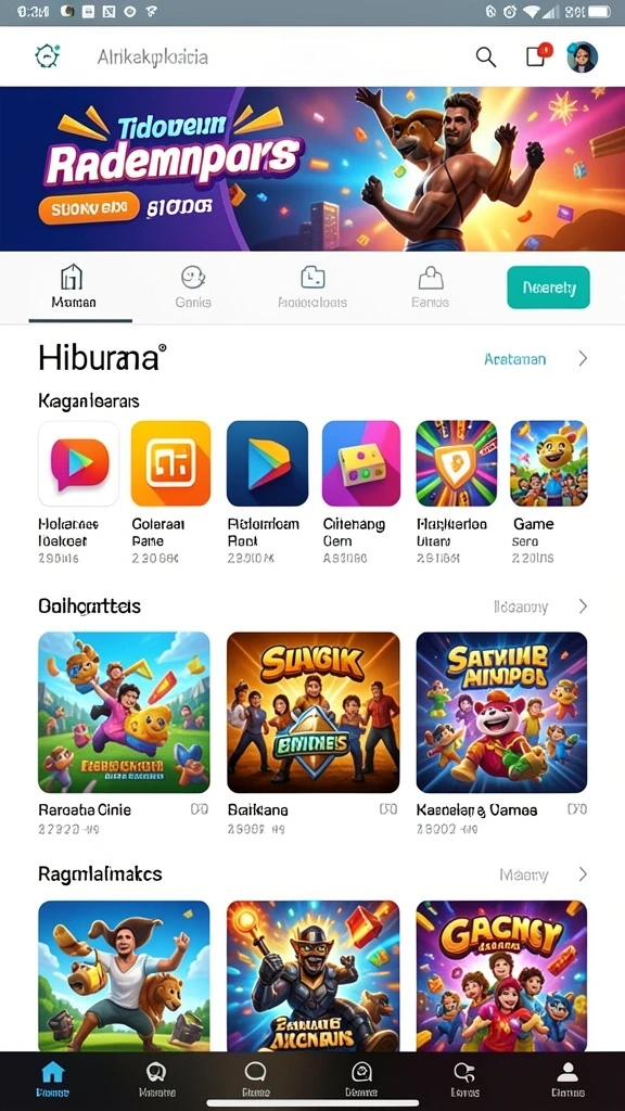 Fitur tantangan harian untuk meningkatkan pengalaman bermain.
