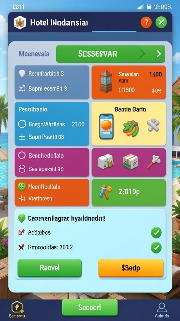 Berbagai level tantangan menunggu Anda.