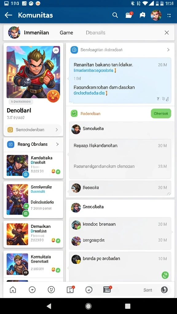 Berbagai mode permainan yang menghibur dan menantang.