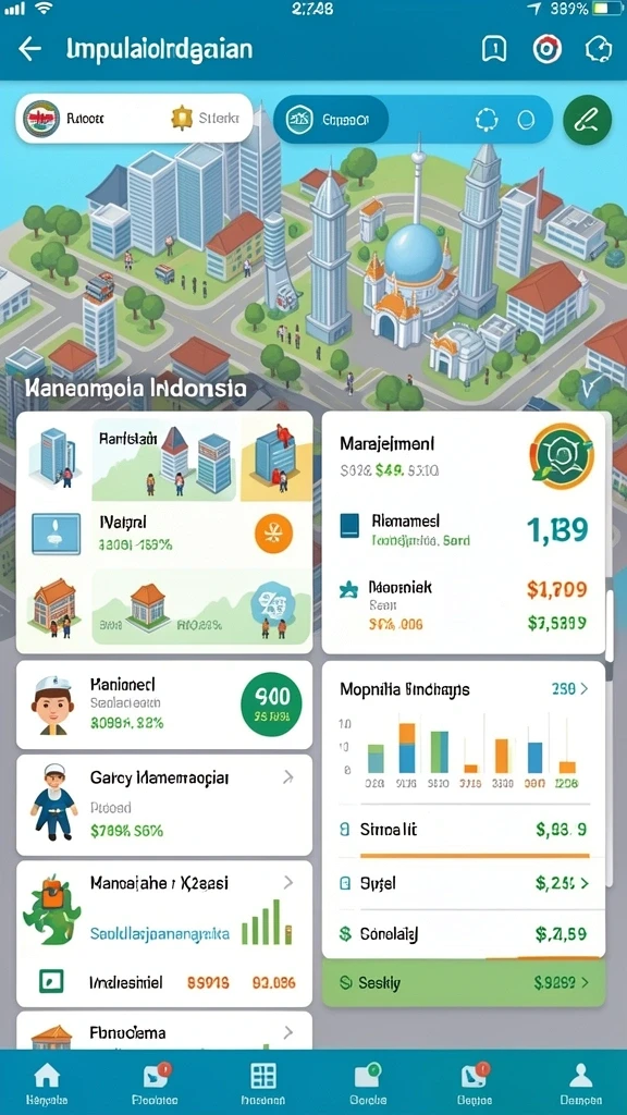 Tampilan antarmuka yang menarik dan mudah dinavigasi.
