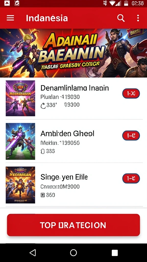 Karakter-karakter unik dalam MEGAIDR.