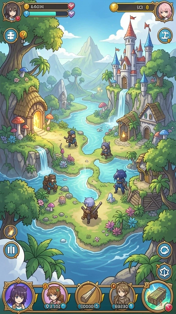 Gameplay seru dengan banyak tantangan.