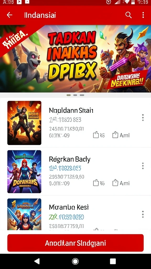 Tampilan utama PAKTOTO dengan pilihan permainan yang menarik.