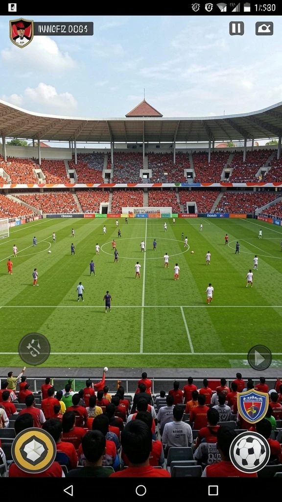 Tampilan gameplay yang seru dan interaktif.