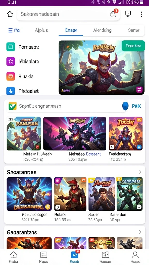 Tampilan antarmuka yang user-friendly dan mudah dipahami.