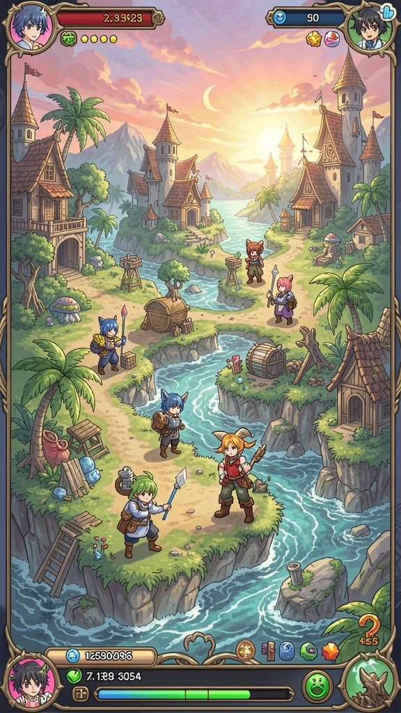 Ilustrasi dari fitur multiplayer yang menarik.