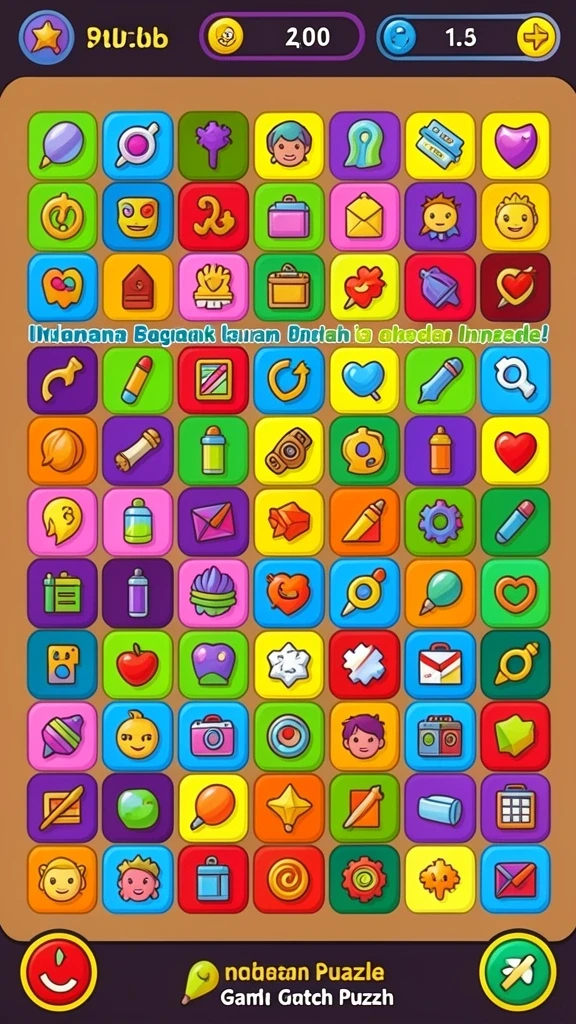 Tangkapan layar menampilkan karakter unik dalam game TALAS89.