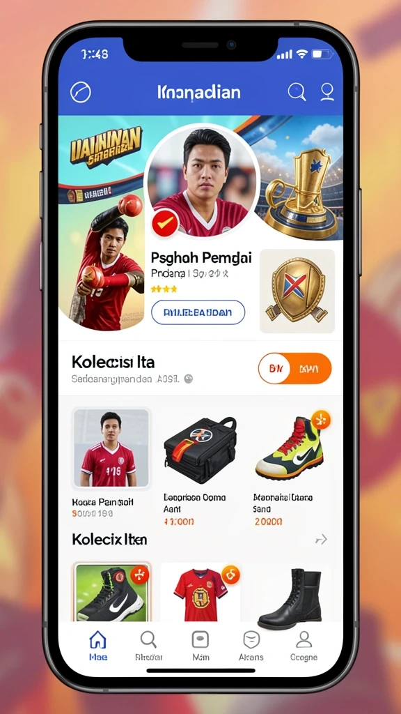 Tampilan grafis yang memukau dan penuh warna.