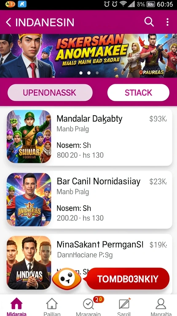 Komunitas aktif yang memudahkan interaksi antar pemain.